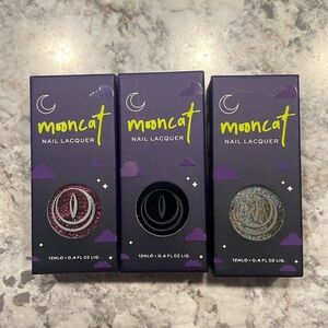 Mooncat bundle of three